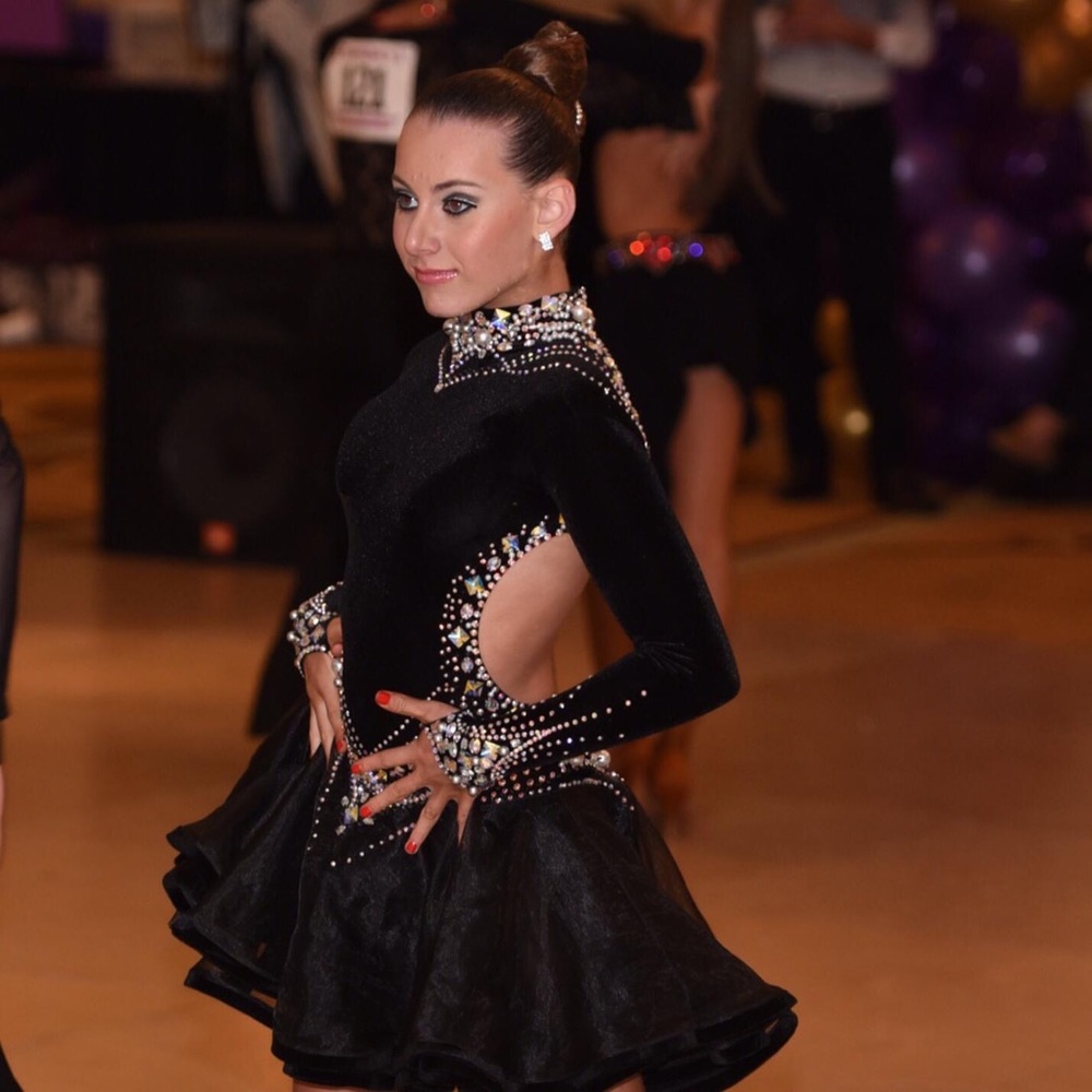 Ballroom Latin dance dress